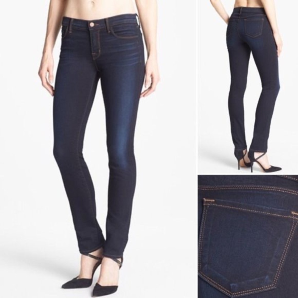 J Brand Midrise Skinny Jeans in Atlantis Wash Size 23